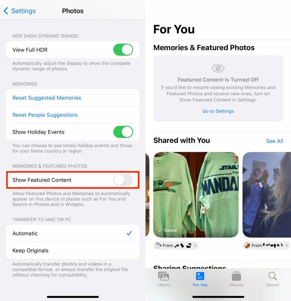 Prevent spontaneous (and awkward) photo pop-ups on your iPhone screen