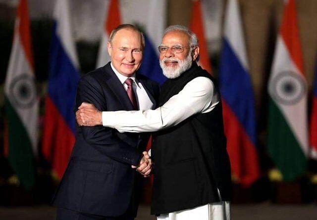 modi meets putin