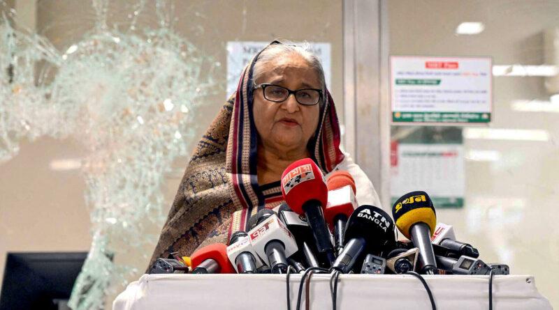 Bangladesh PM Sheikh Hasina resigns